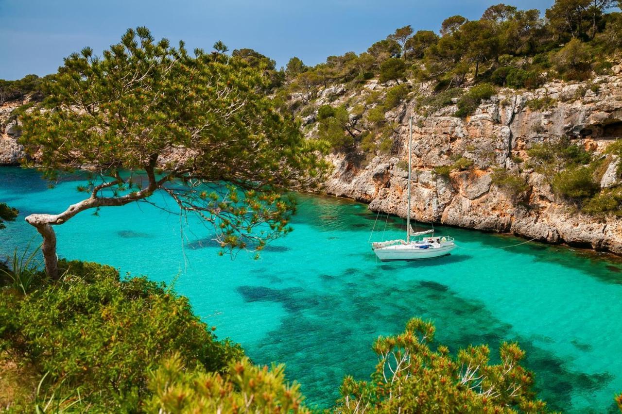 * Casa Del Diamante - Meer- Und Buchtblick Villa * Cala Pi  Exterior photo